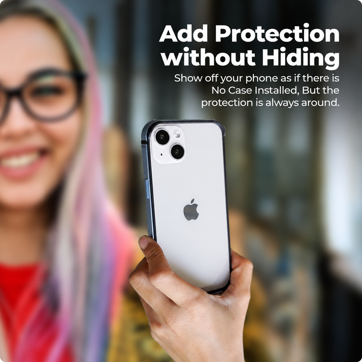RAEGR Case | Anodized Aluminum Bumper | Magnetic Compatible | Edge Armor Protective Minimal Case Designed for iPhone 15 (6.1-Inch) 2023