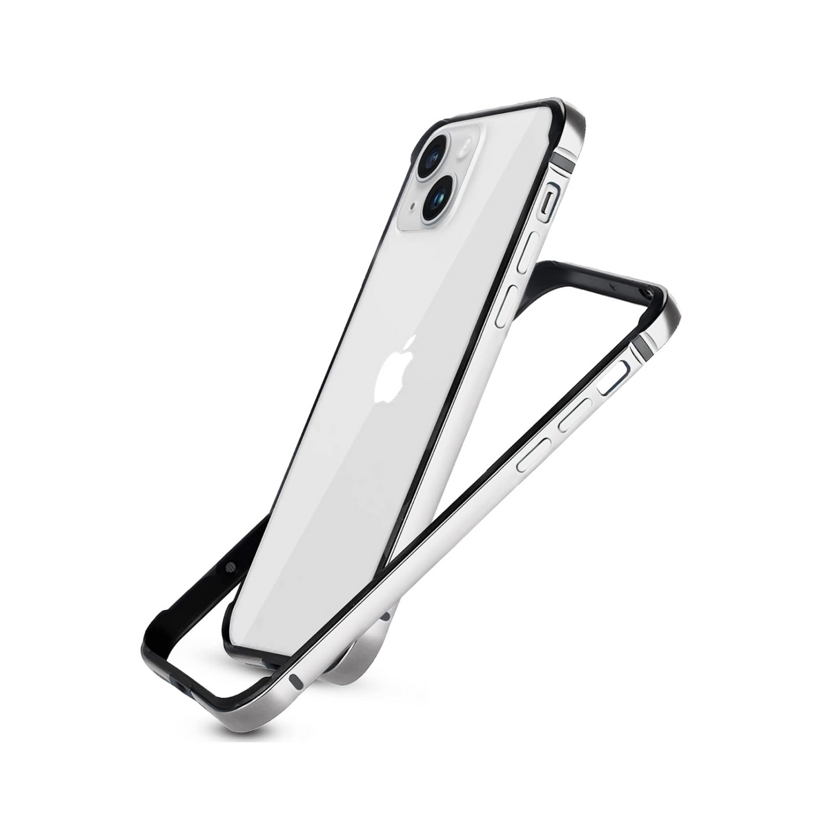 RAEGR Phone Case | Anodized Aluminum Bumper | Magnetic Compatible | Edge Armor Protective Minimal Case Compatible with iPhone 14 Plus / 13 Pro Max (6.7-Inch) 2022