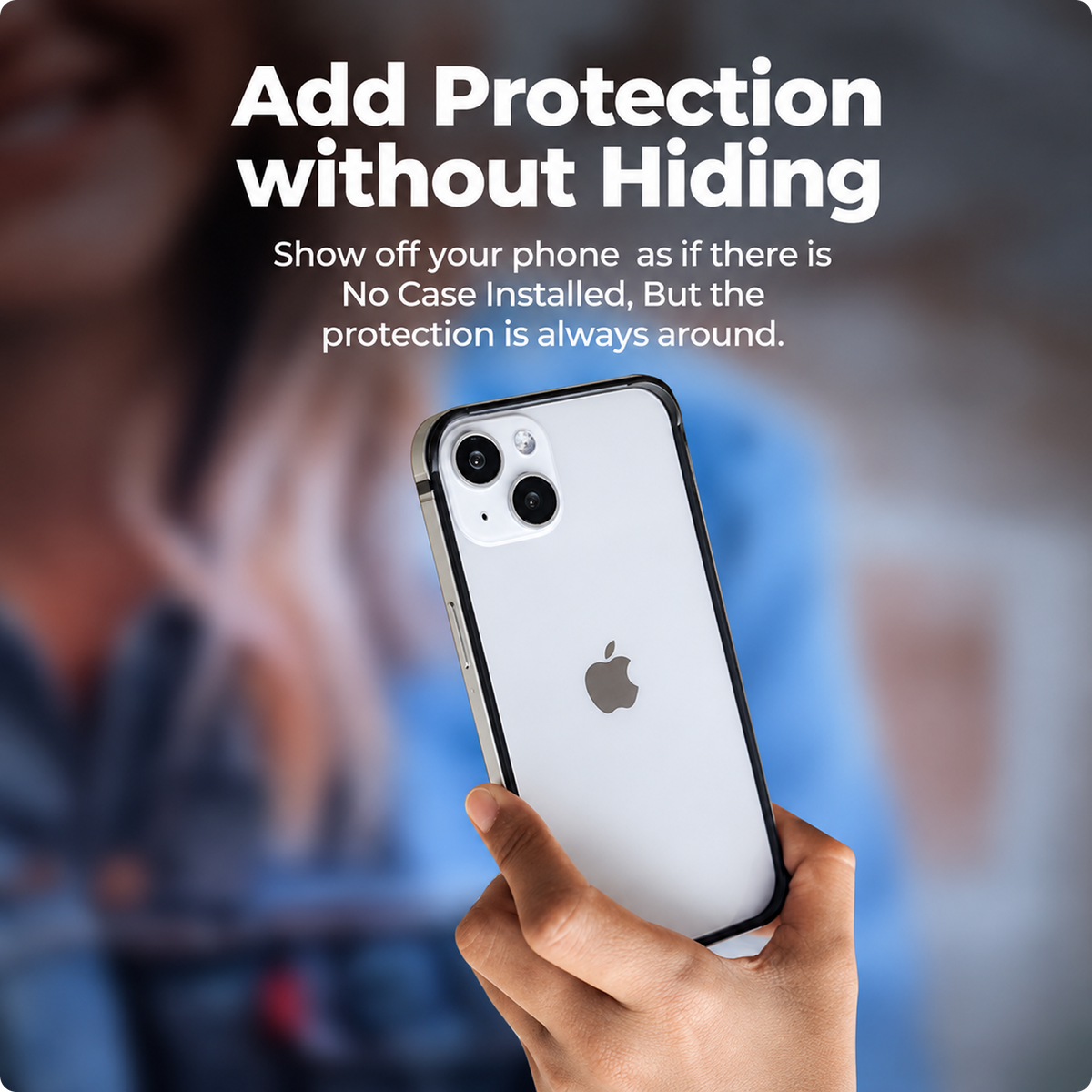 RAEGR Case | Anodized Aluminum Bumper | Magnetic Compatible | Edge Armor Protective Minimal Case Designed for iPhone 15 (6.1-Inch) 2023