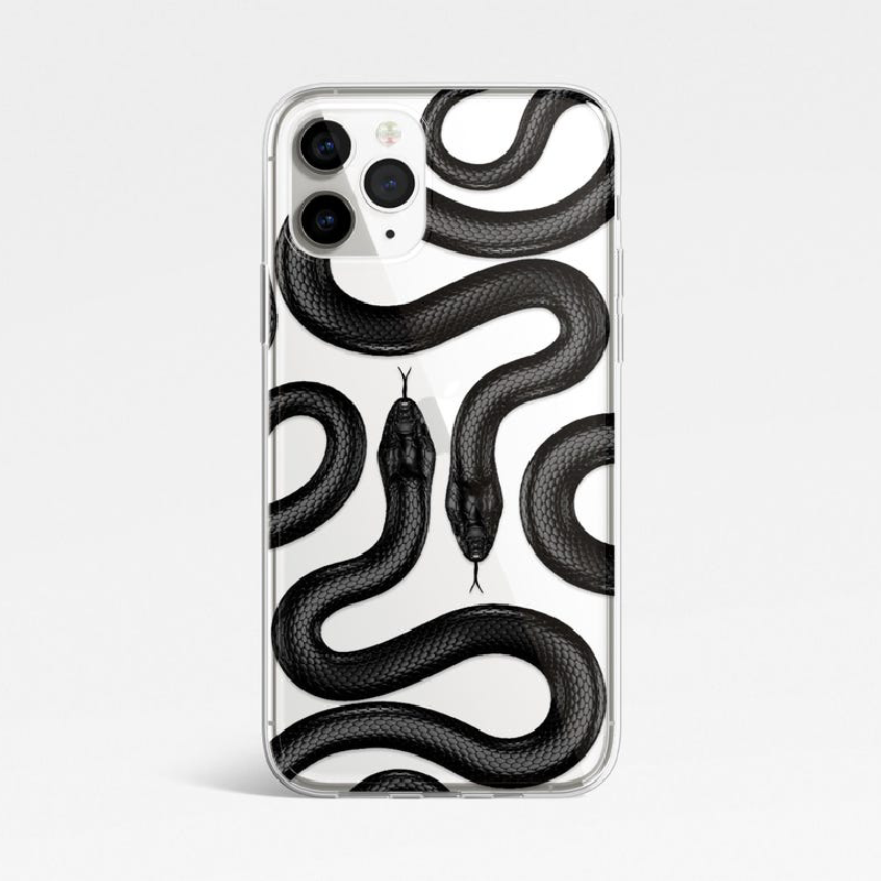 Snake Clear Silicone Case