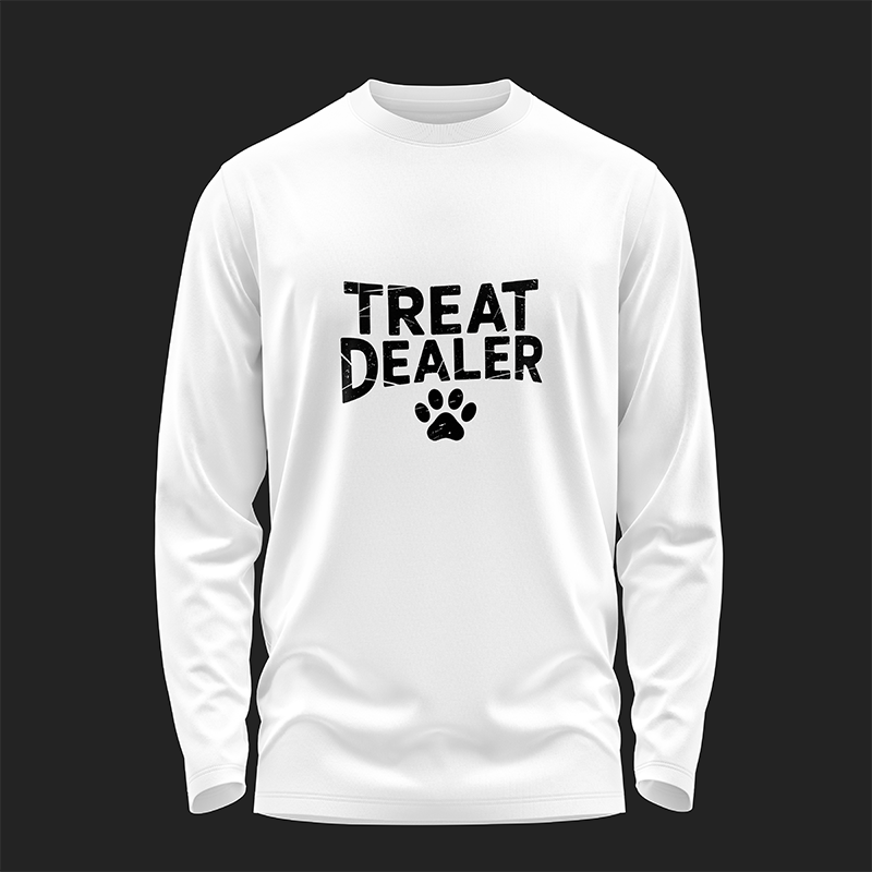 Treat Dealer Paw Print Sweatshirt