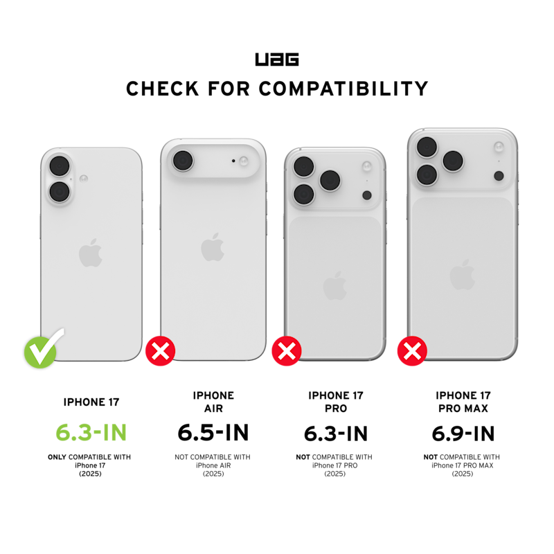 UAG Urban Armor Gear Essential Armor iPhone 17 Case