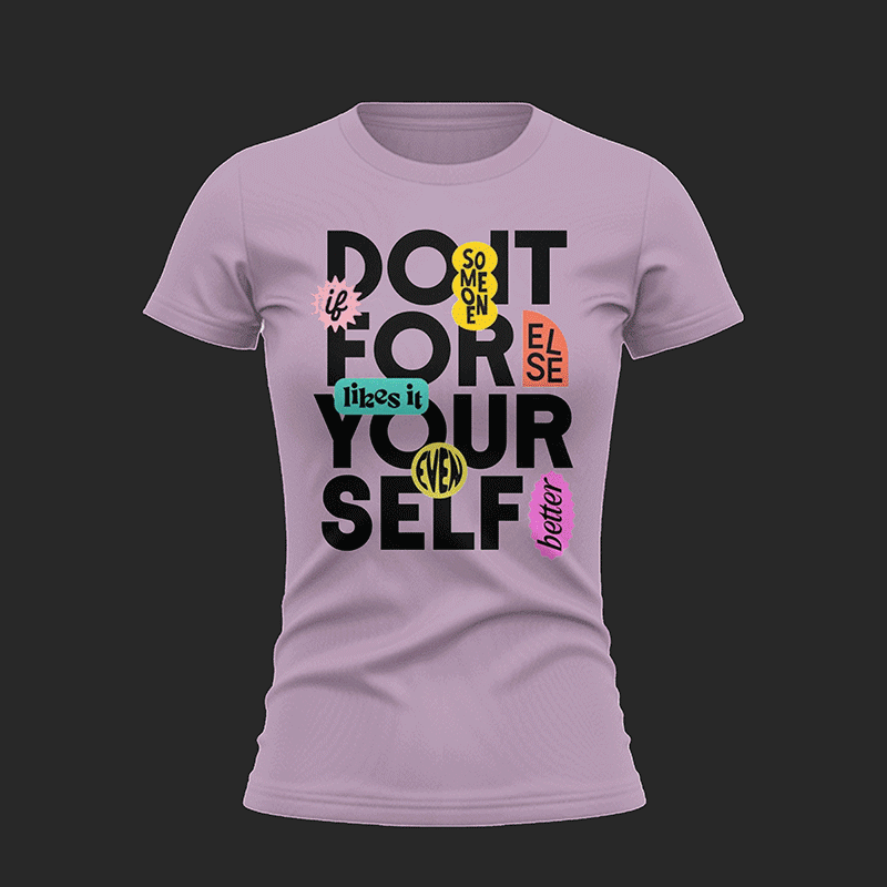 Customise Womens Pure Cotton Round Neck T-shirt