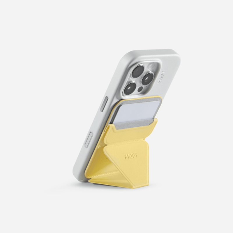 MOFT Snap-on Phone Stand & Wallet (Magsafe Compatible)-iPhone 12/13/14/15/16/17 series & Non Magsafe Cases And Android Phones Using Moft Metal Ring include in Pack