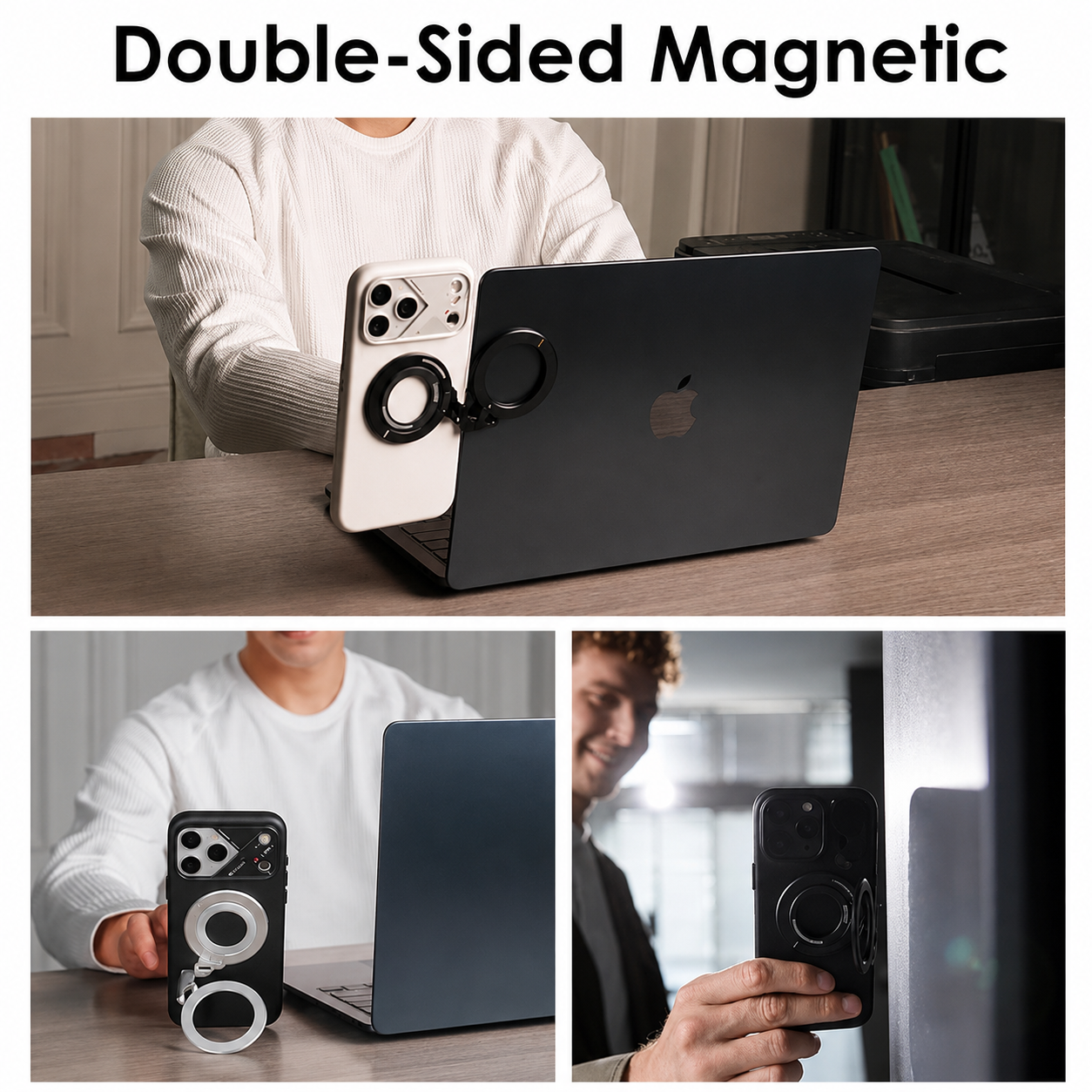 Aulumu G09 Infinite 360° MagSafe Stand | 3-Axis Rotation