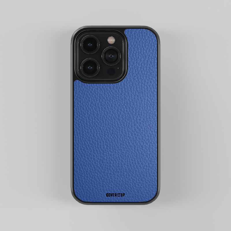 Blue Classic Leather Case