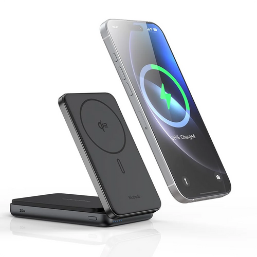 Mcdodo MagQ 2-in-1 10000mAh 20W Qi2 Magnetic Powerbank and Foldable Phone Stand