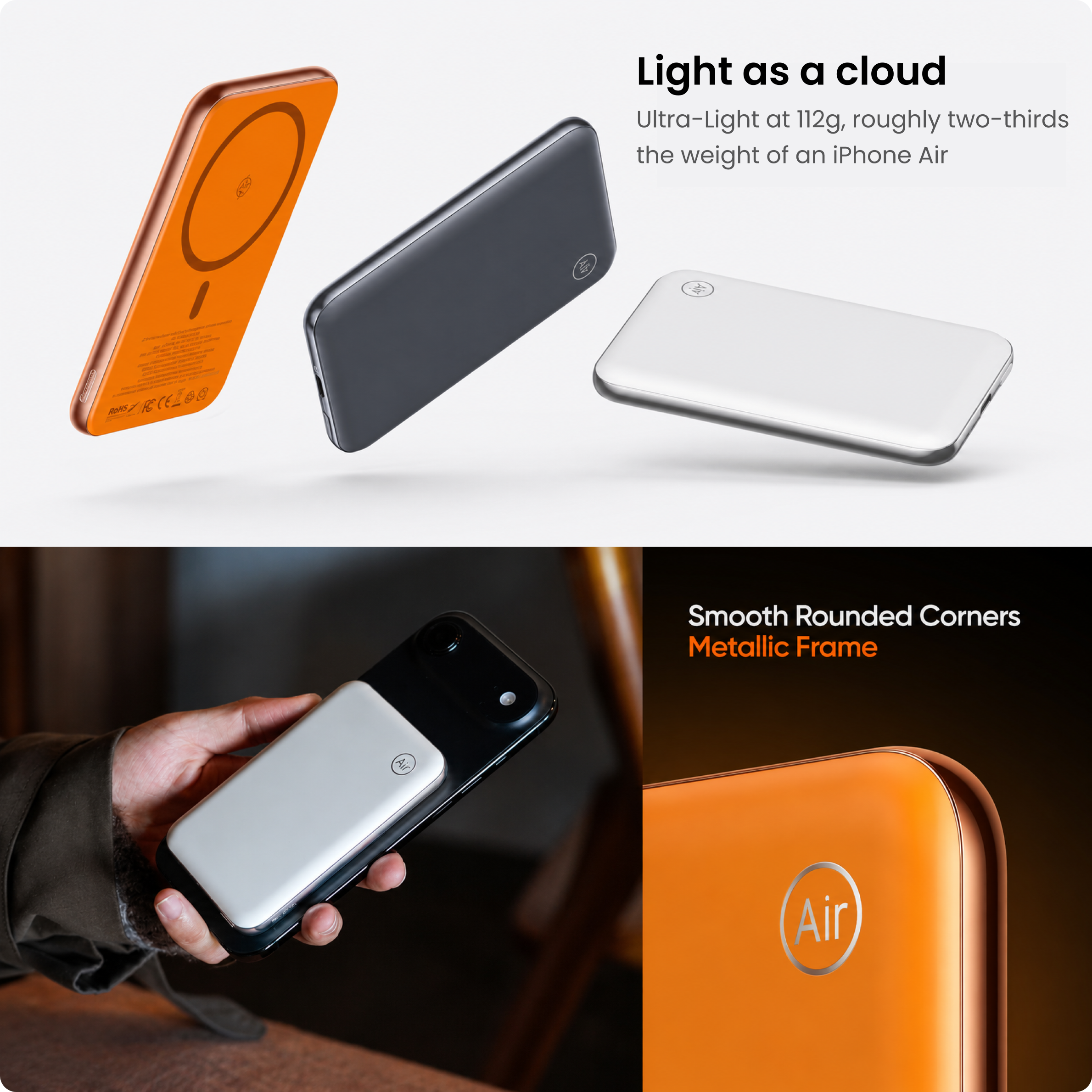 Mcdodo 5000mAh 20W Magnetic Wireless Power Bank