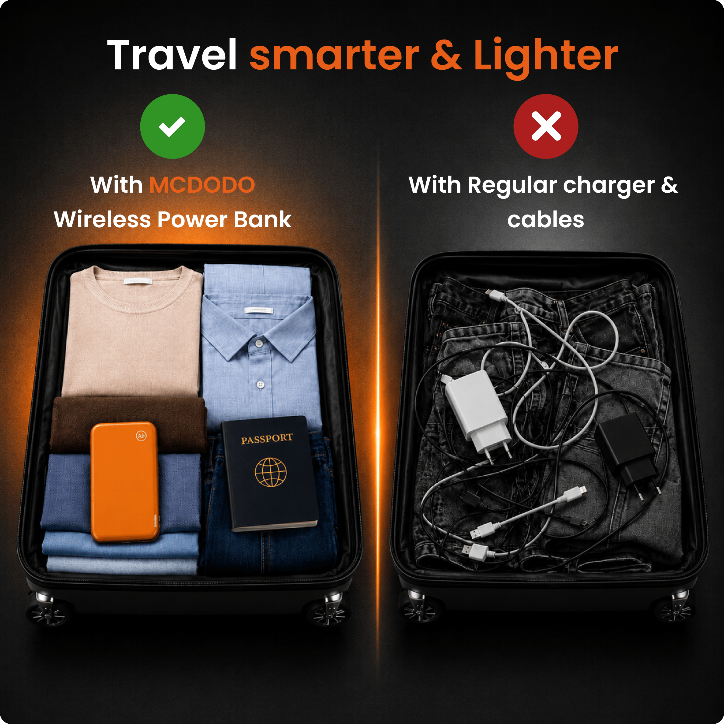 Mcdodo 5000mAh 20W Magnetic Wireless Power Bank