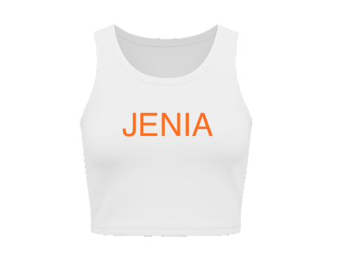 Customise Women’s pure cotton crop top (Customized)