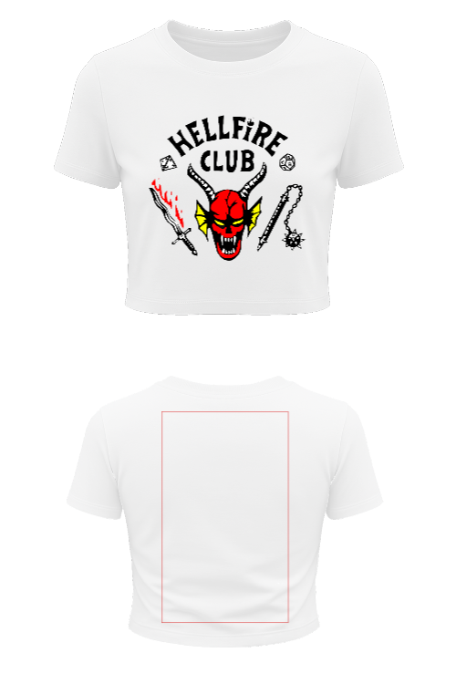 Customise Women’s pure cotton crop top half Sleeve (Customized)