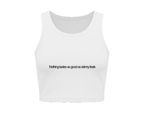 Customise Women’s pure cotton crop top (Customized)