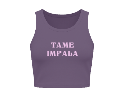 Customise Women’s pure cotton crop top (Customized)