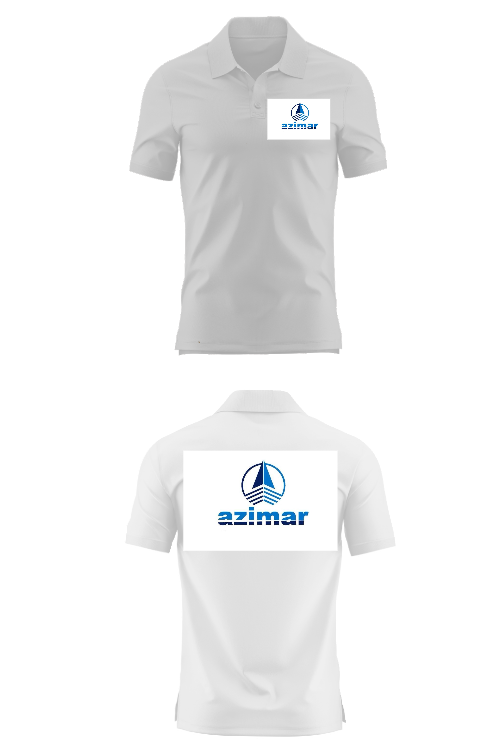 Customise Pure Cotton Collared Polo T-shirt (Customized)