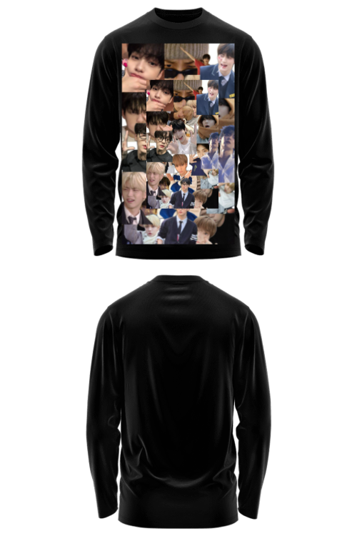 Customise Pure Cotton Full Sleeve T-shirt (Customized)