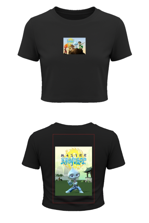 Customise Women’s pure cotton crop top half Sleeve (Customized)