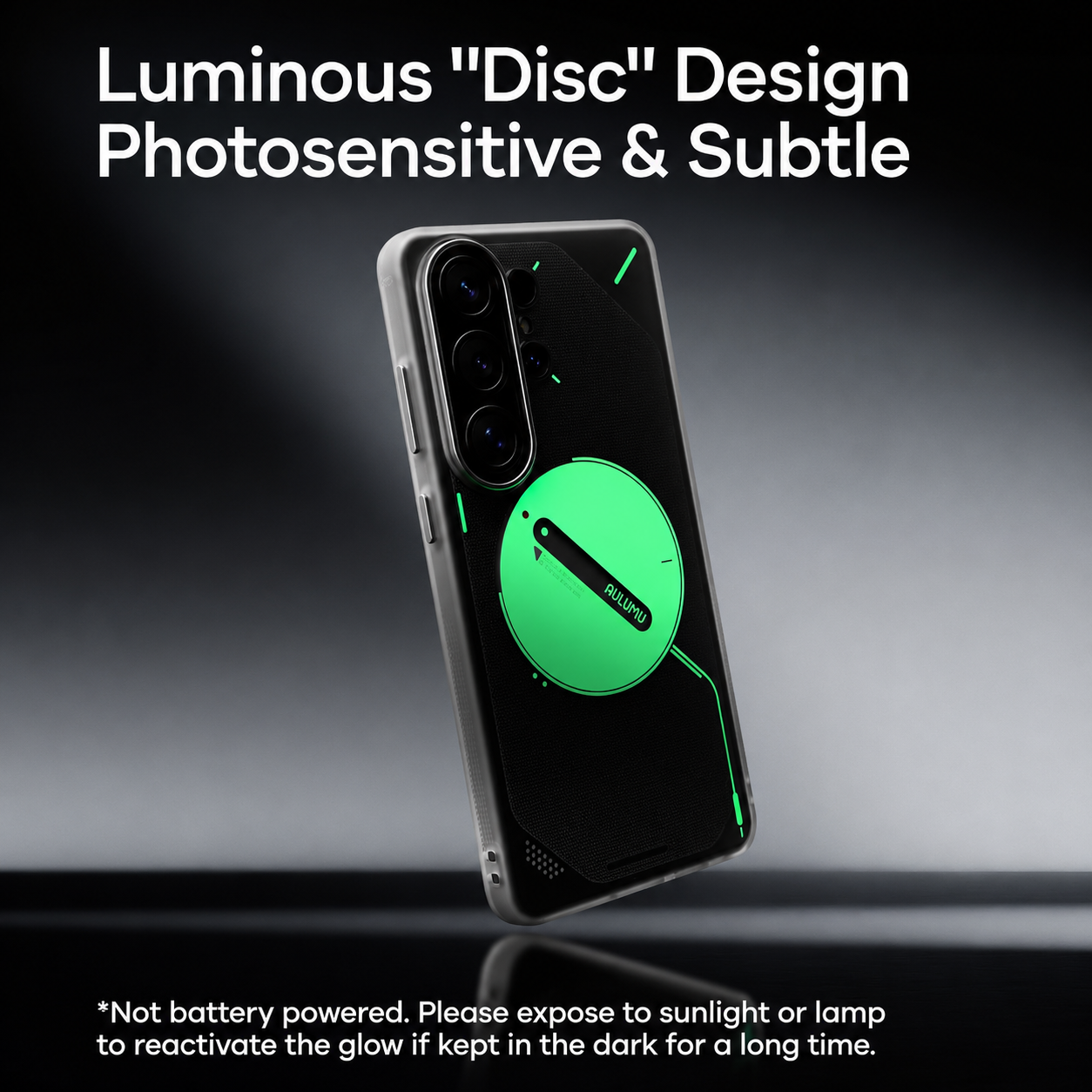 Aulumu S26U Ultra Frosted Glow Case for Samsung Galaxy S26 Ultra