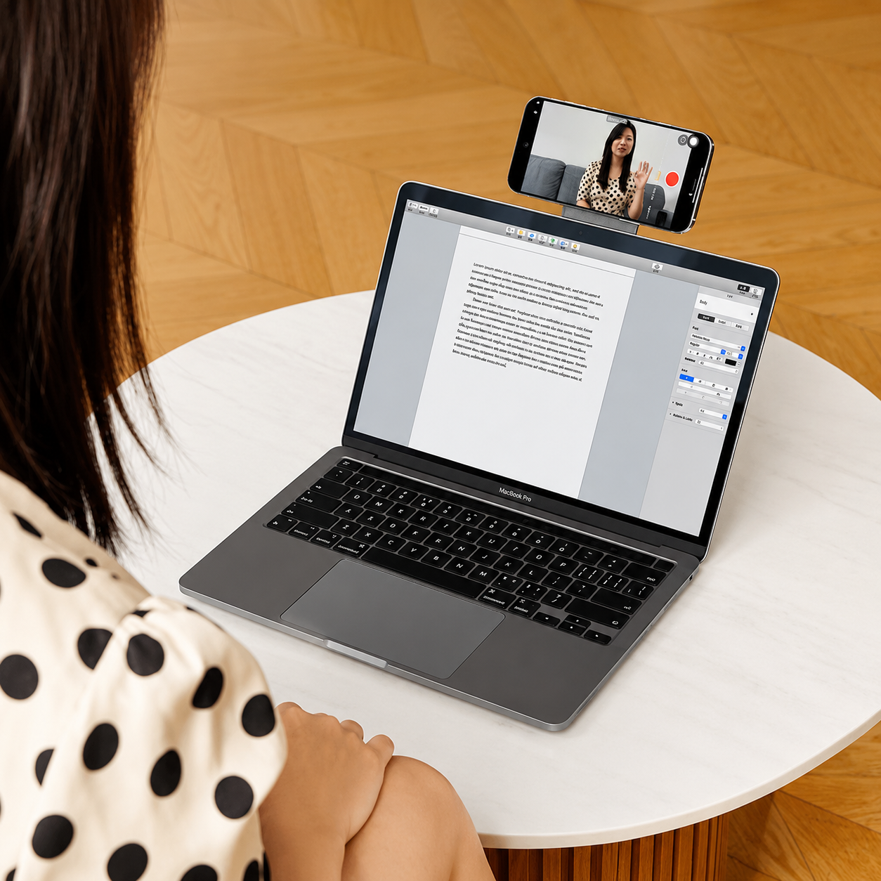 MOFT Flip Laptop Phone Mount - All Laptops