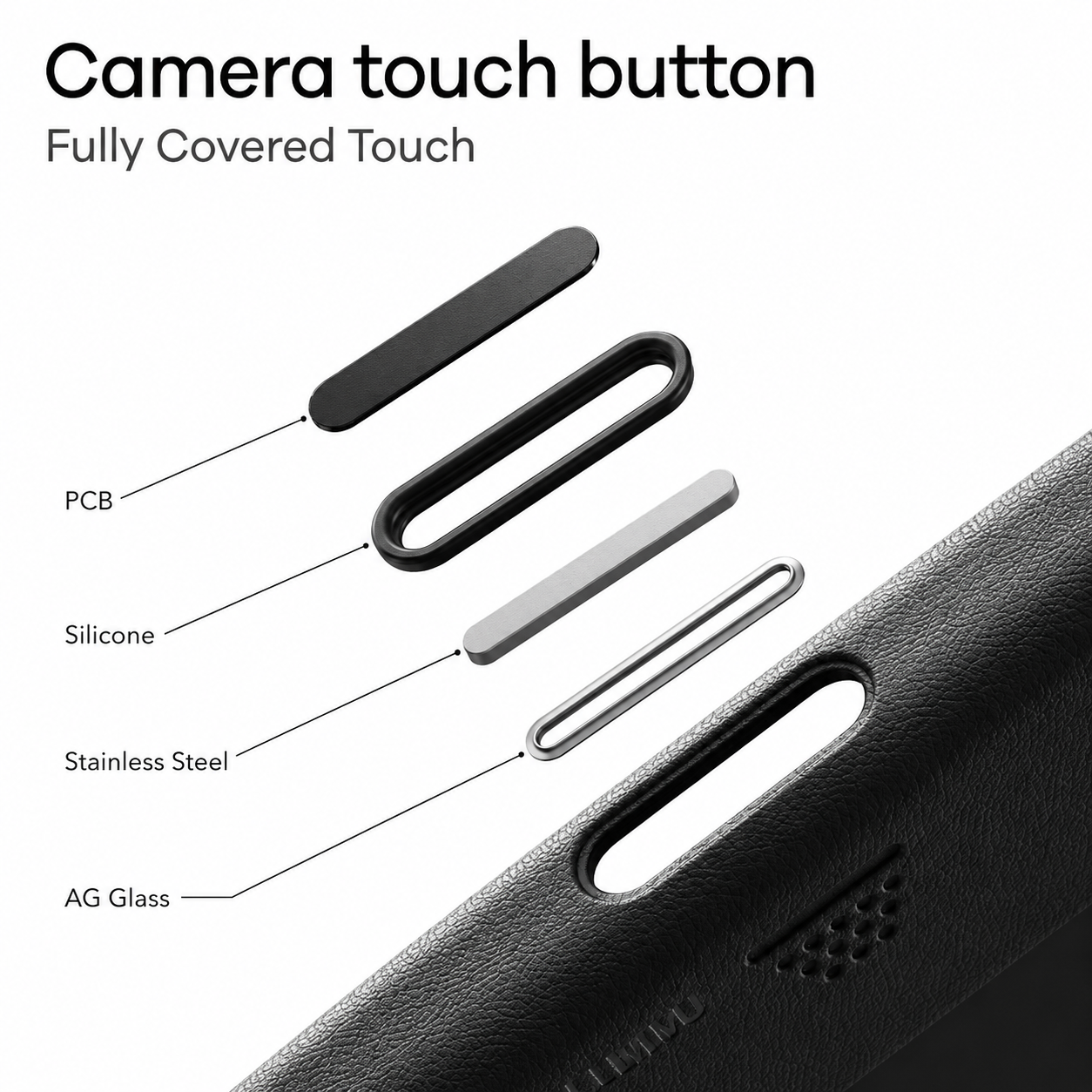 Aulumu A17 Vegan Leather Case for iPhone 17 | MagSafe
