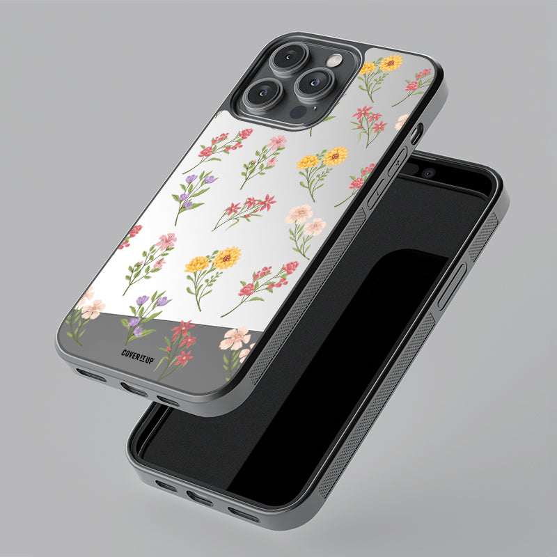 Whimsy Wildflower Mirror Phone Case