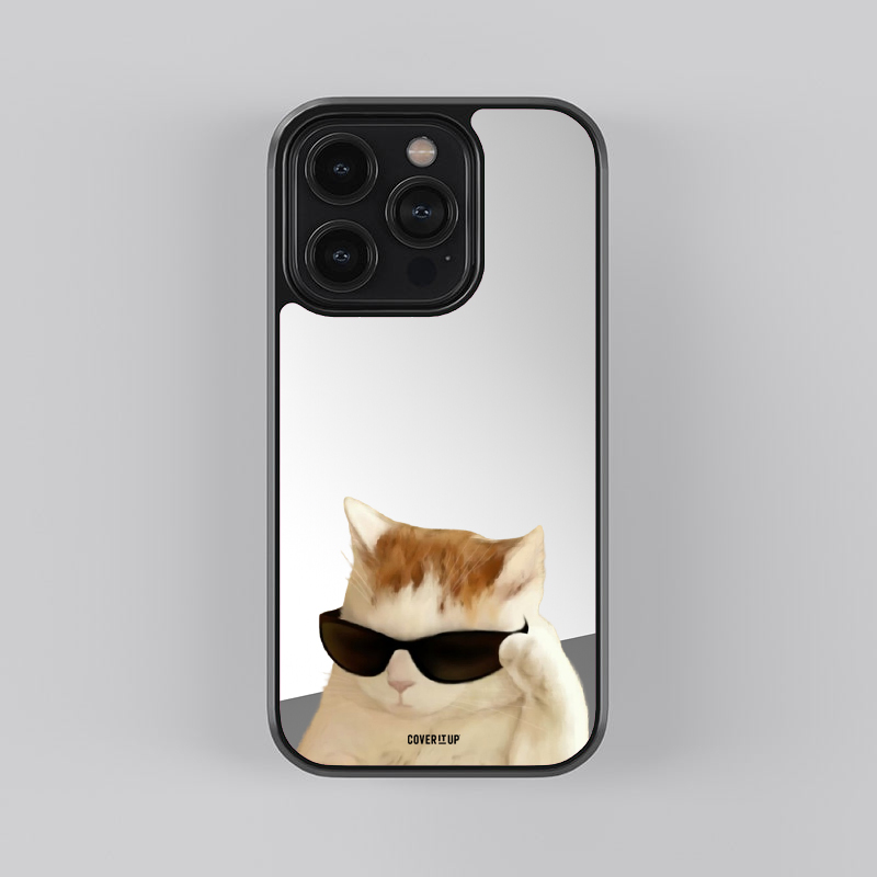 Catitude Mirror Phone Case