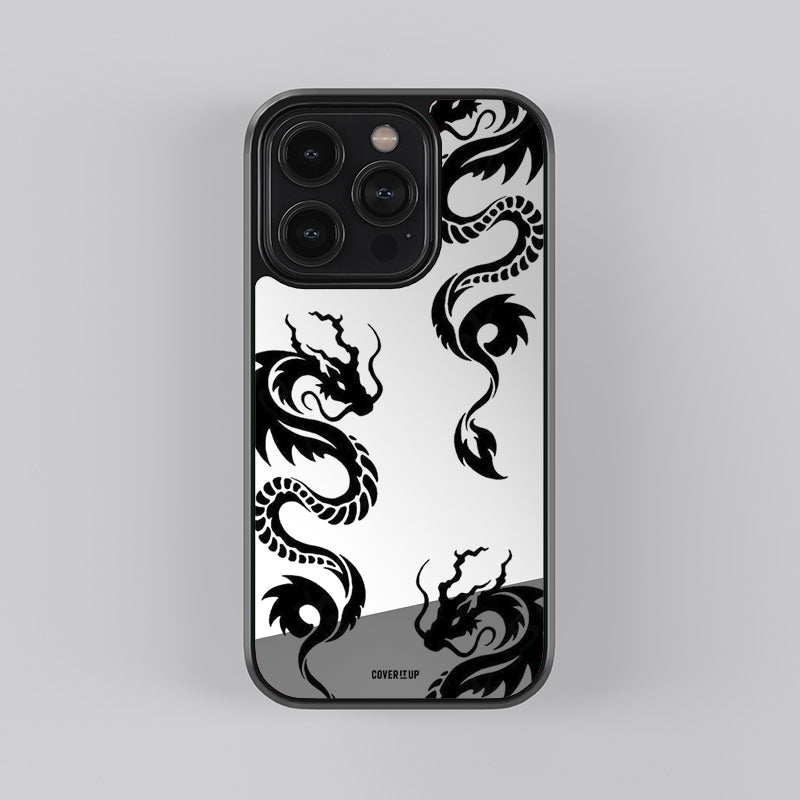 Serpent Mirage Mirror Phone Case
