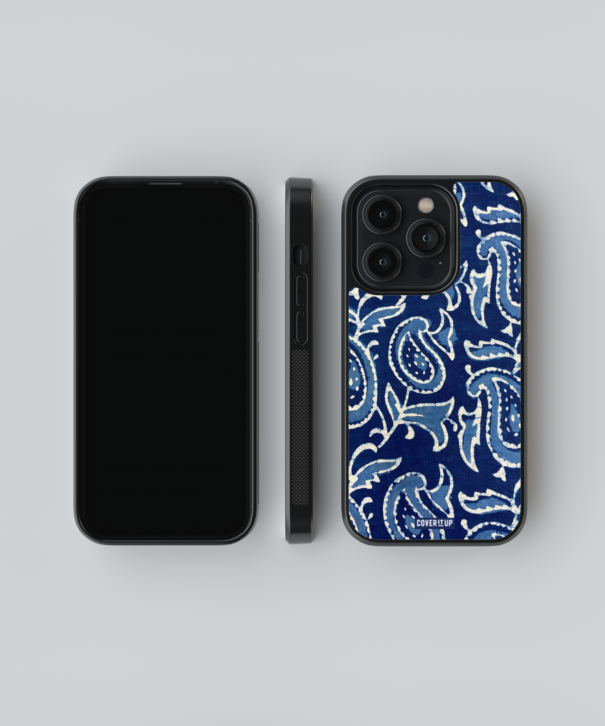 Azure Weaves Glass Case