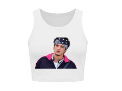 Customise Women’s pure cotton crop top (Customized)