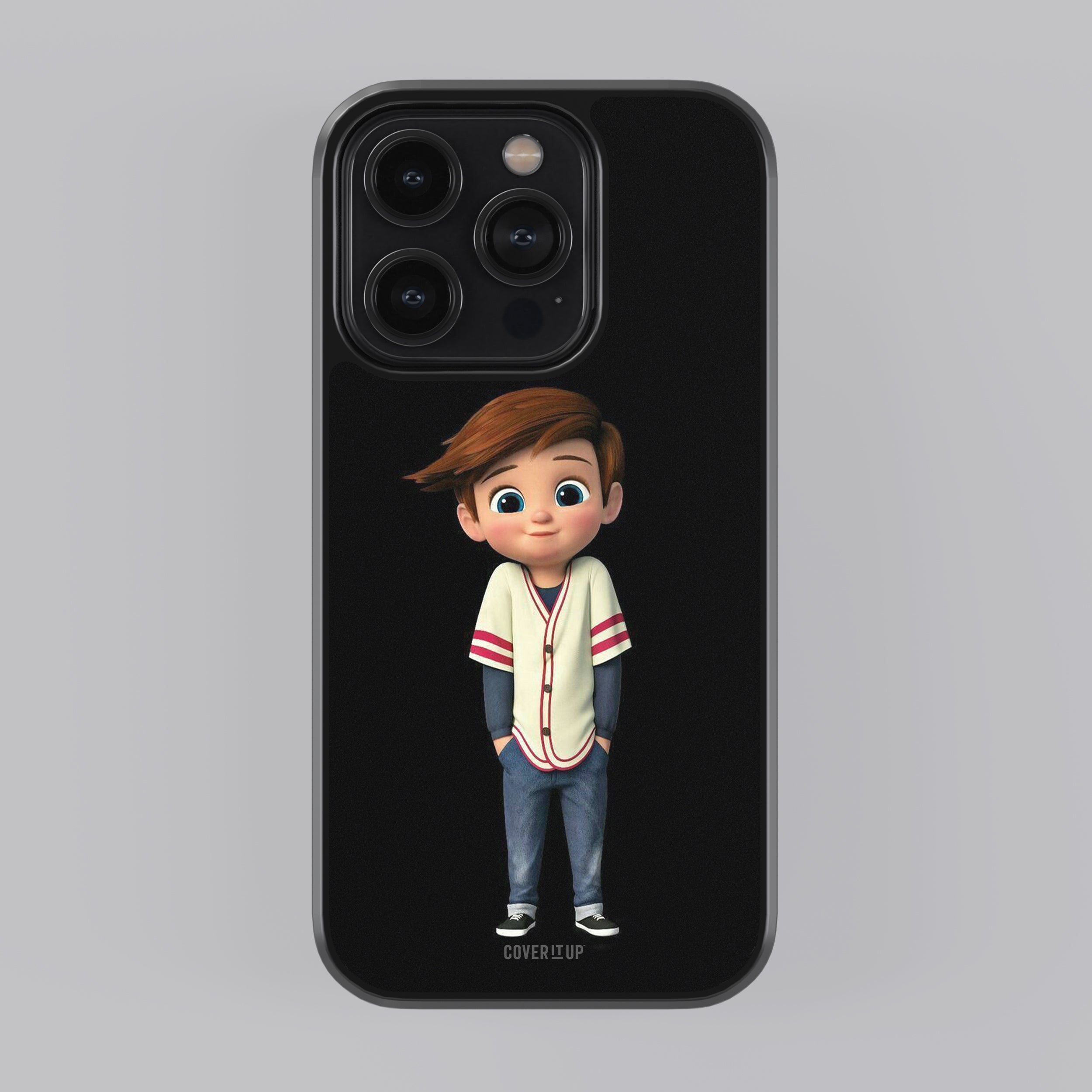 Cute Boy Tim Glass Case