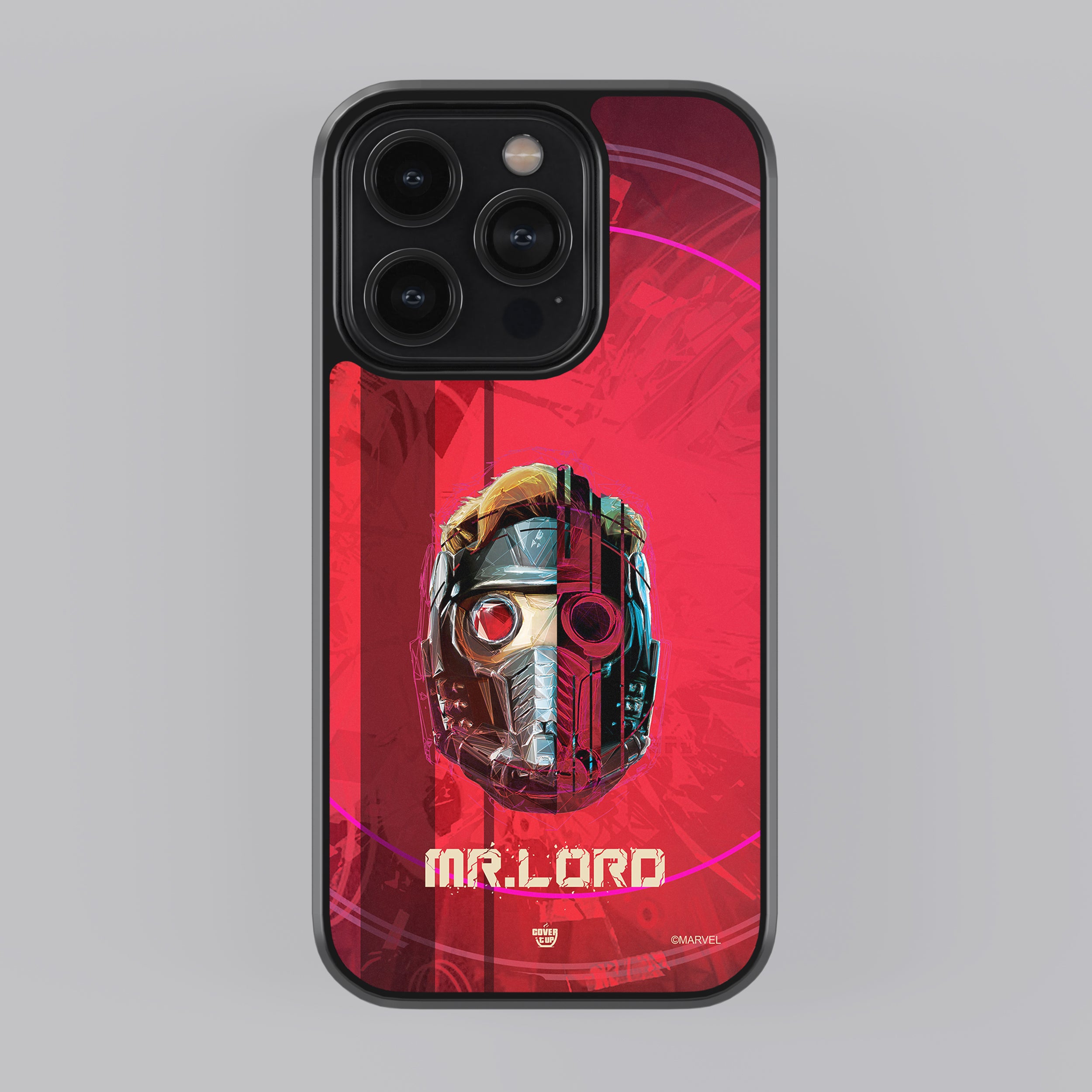 Official Marvel Avengers Star Lord Glass Case