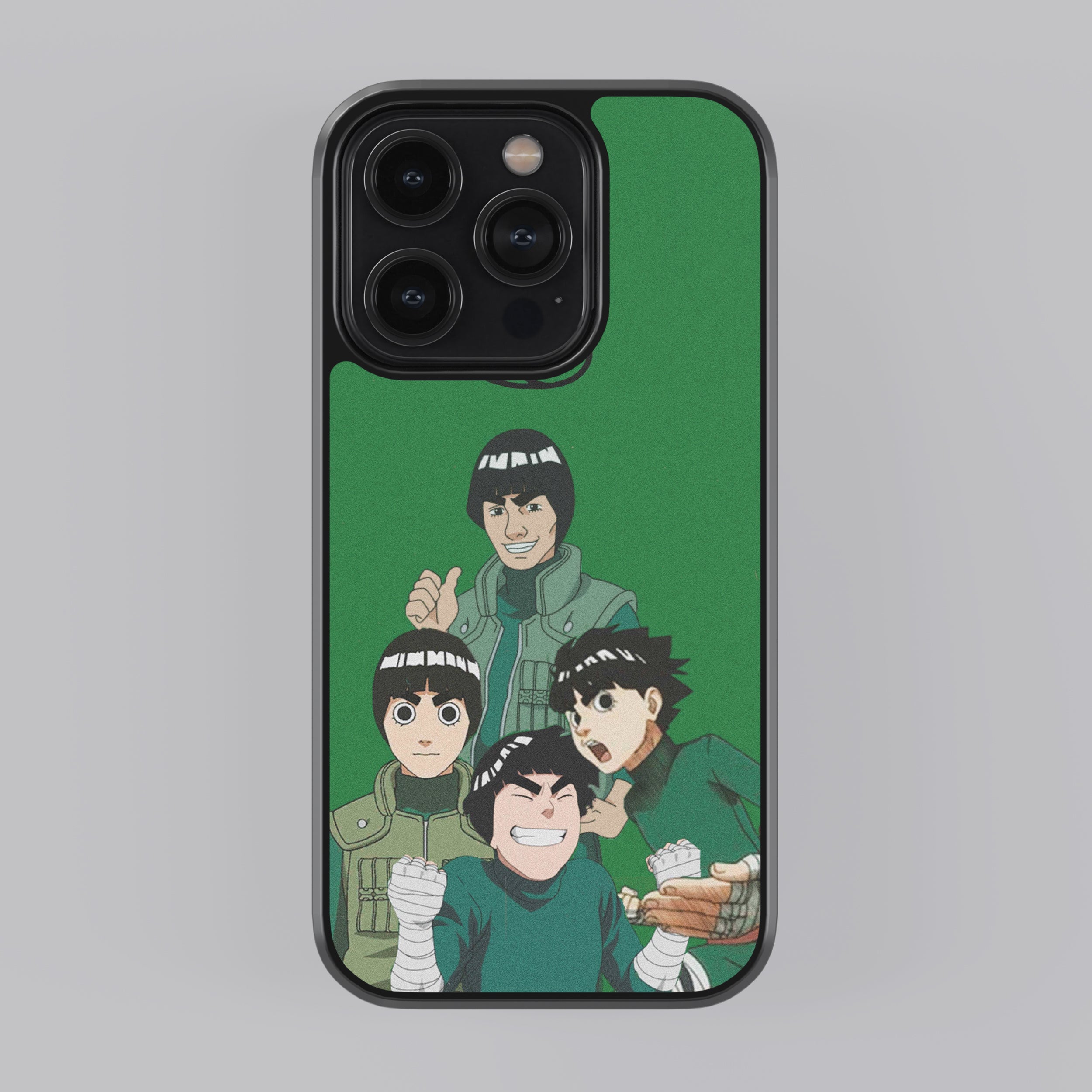 Might Guy Rocklee Glass Case