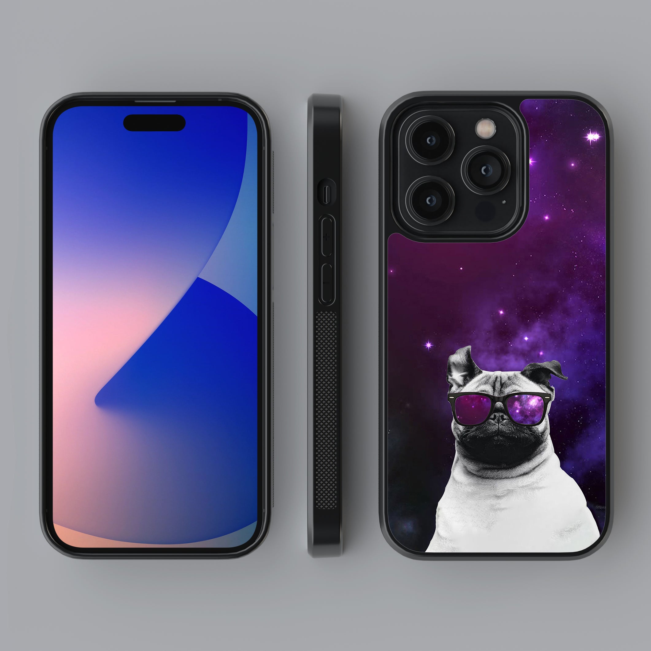 Official  Galactic Pug Glass Case