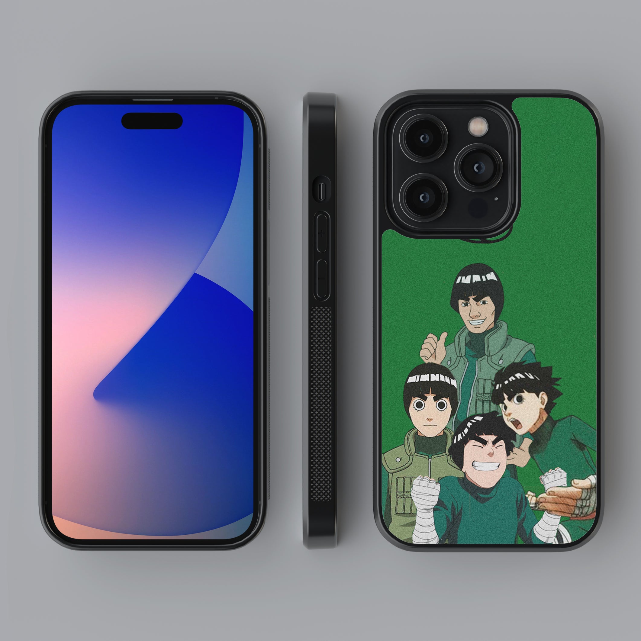 Might Guy Rocklee Glass Case