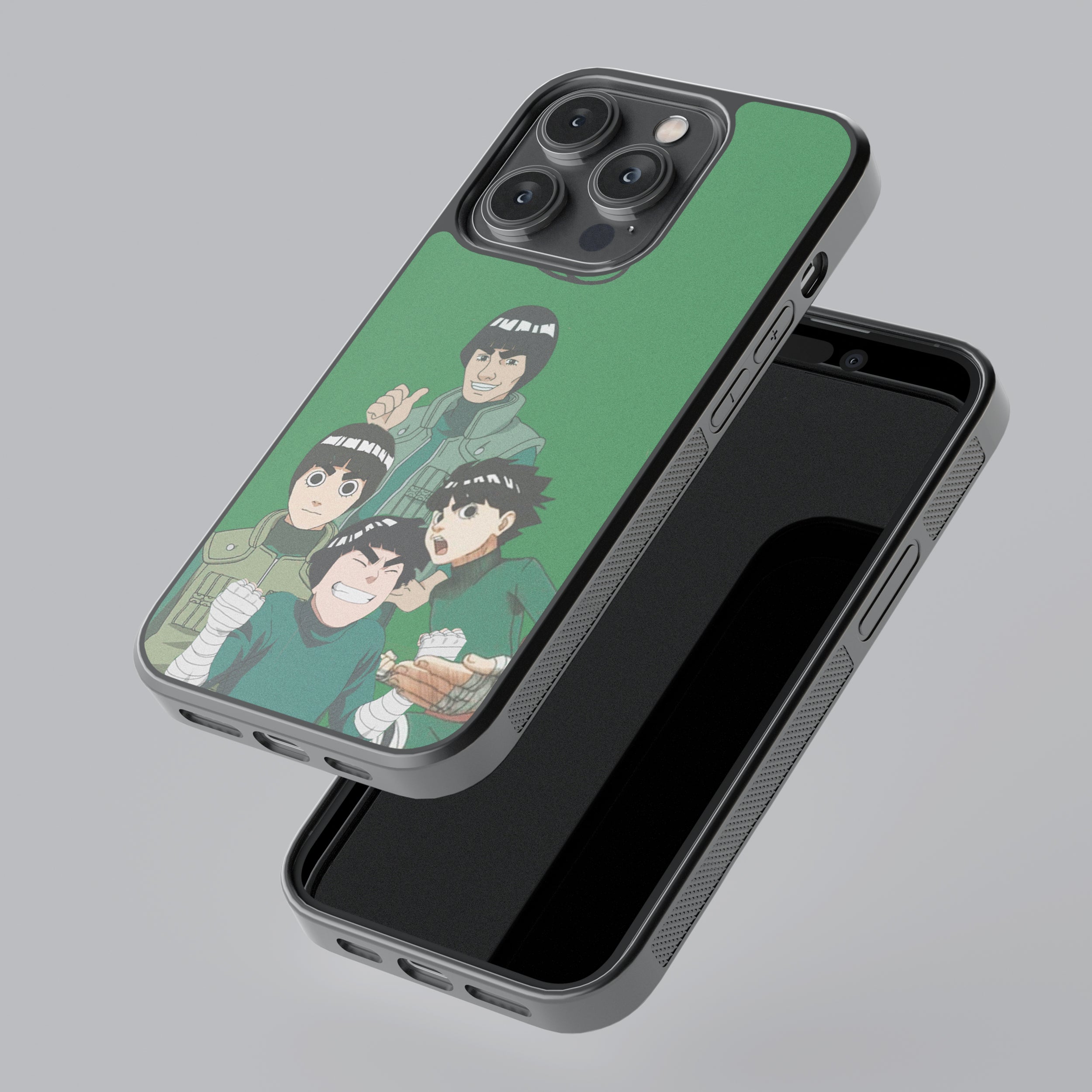 Might Guy Rocklee Glass Case