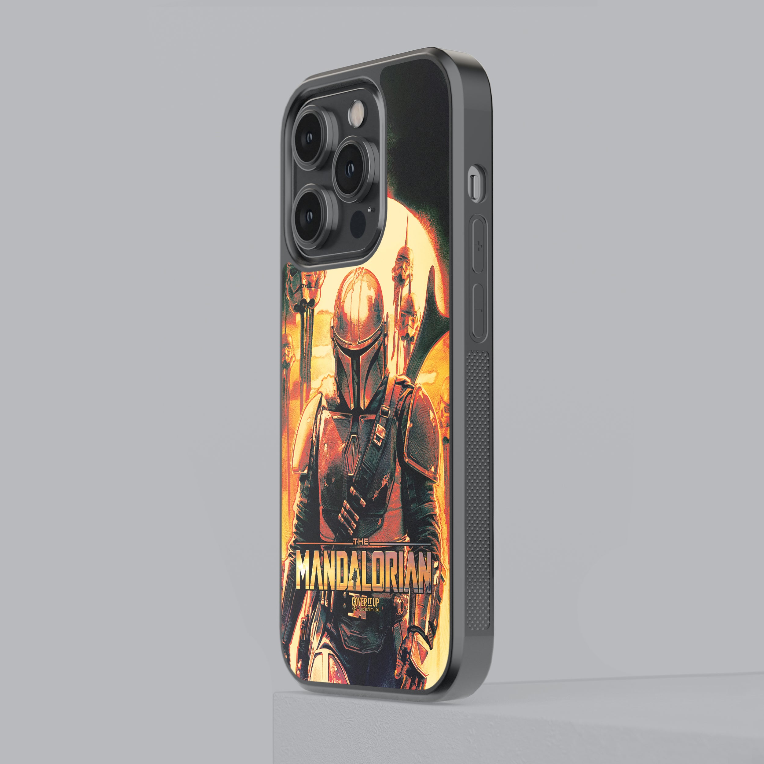 Star Wars The Mandalorian Glass Case