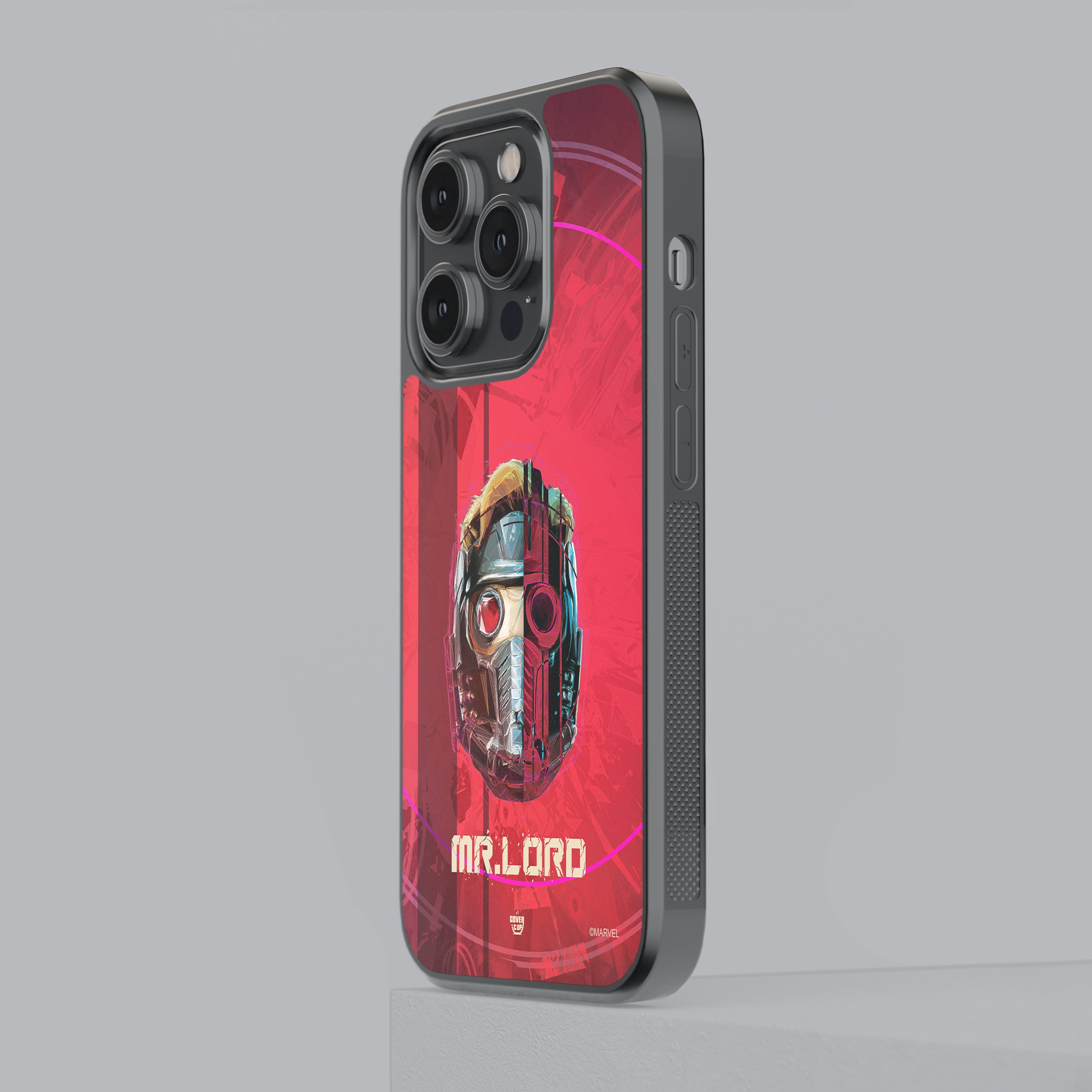 Official Marvel Avengers Star Lord Glass Case