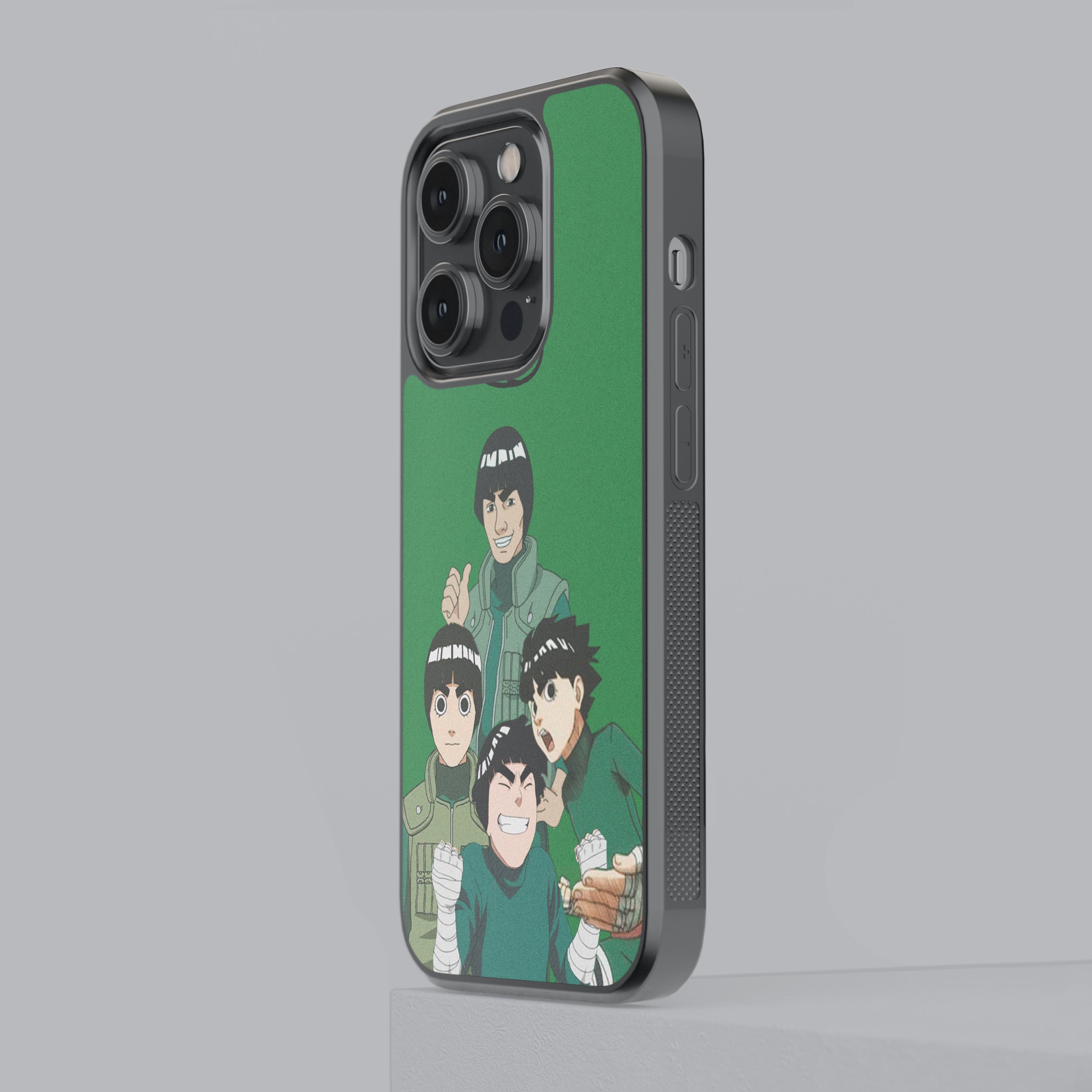 Might Guy Rocklee Glass Case