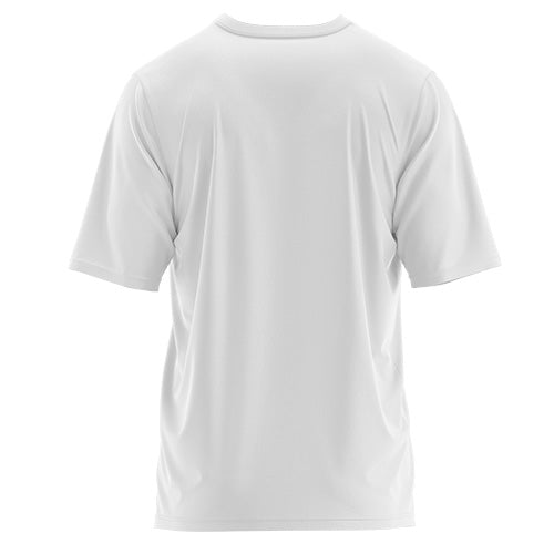 Pure Cotton Plus-sized Round Neck T-shirt