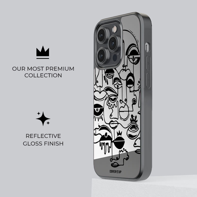 Contour Paradox Mirror Phone Case