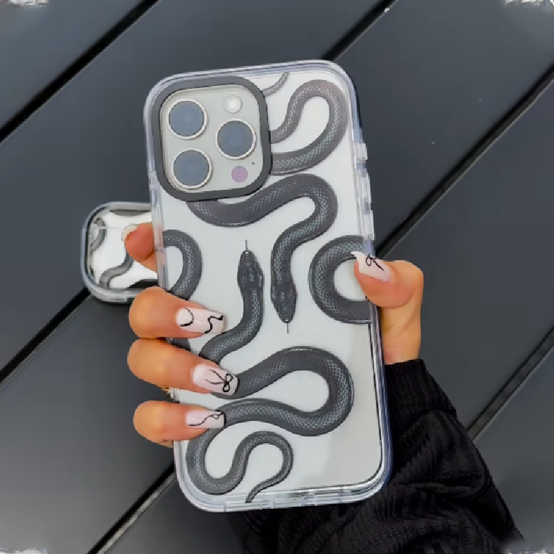 snack pattern bumper case