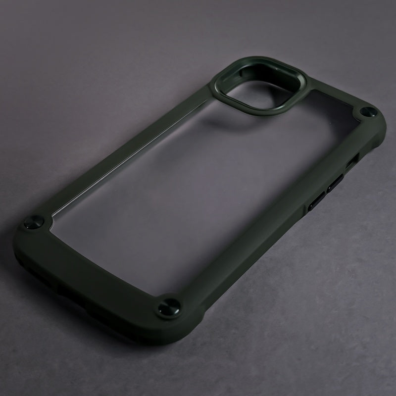 Corner Shockproof Anti-fall Bumper Hard Metal ring Protective Case