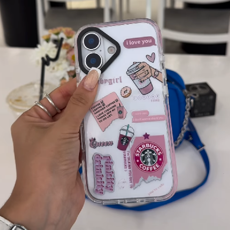 starbucks coffee bumper case
