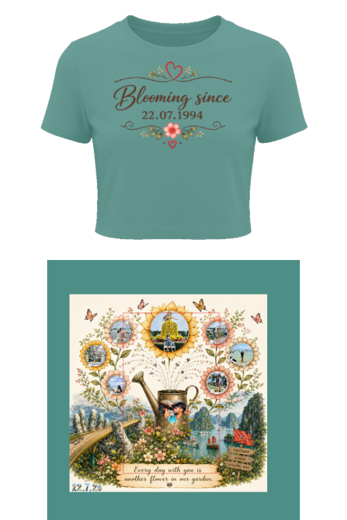 Customise Women’s pure cotton crop top half Sleeve (Customized)