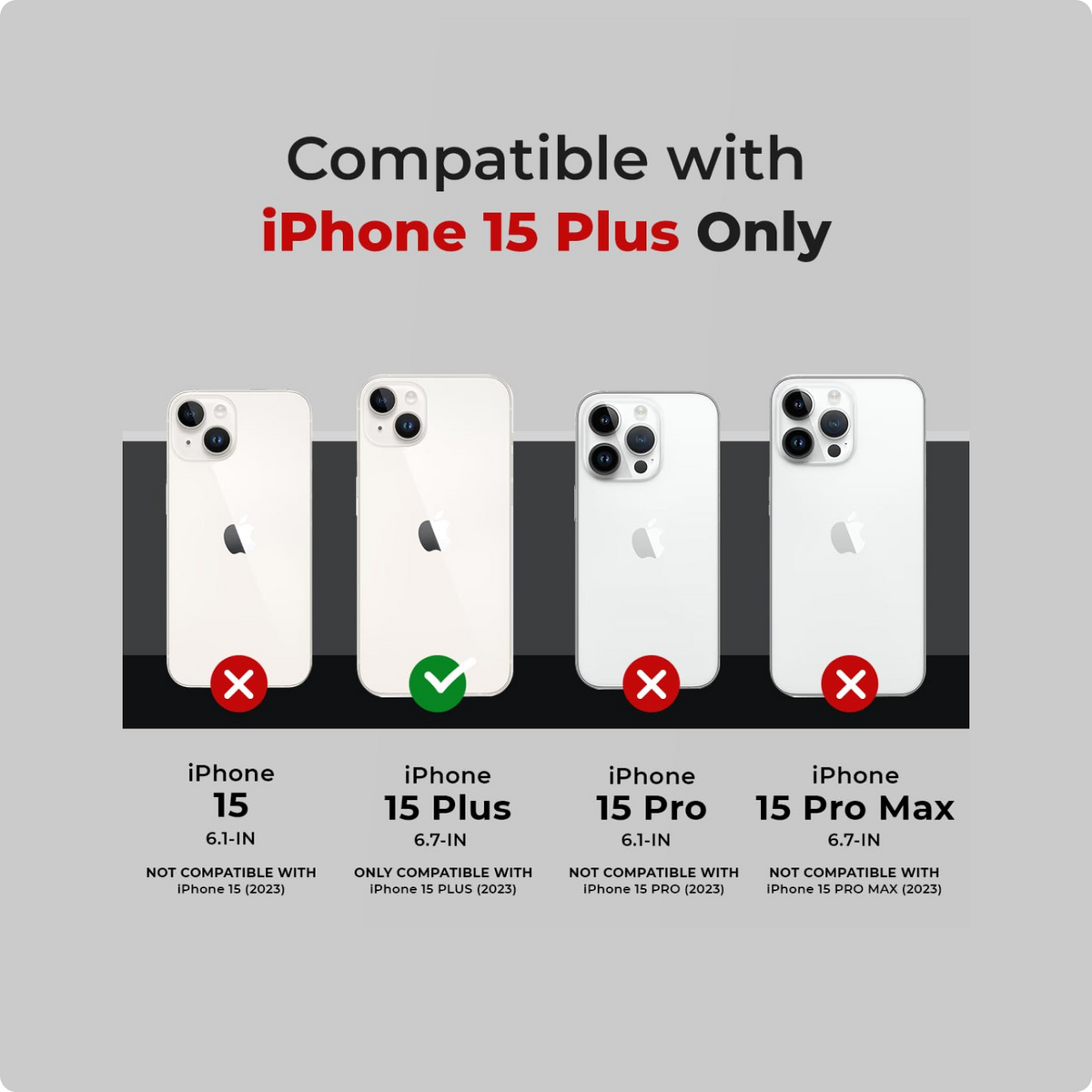 Click to see full view RAEGR Case | Anodized Aluminum Bumper | Magnetic Compatible | Edge Armor Protective Minimal Case Designed for iPhone 15 Plus (6.7-Inch) 2023