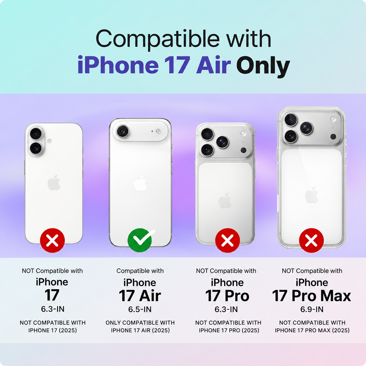 RAEGR Case | Anodized Aluminum Bumper | Compatible with iPhone 17 Air (2025) | Supports Magnetic Wireless Charging | Edge Armor Protective Minimal Case