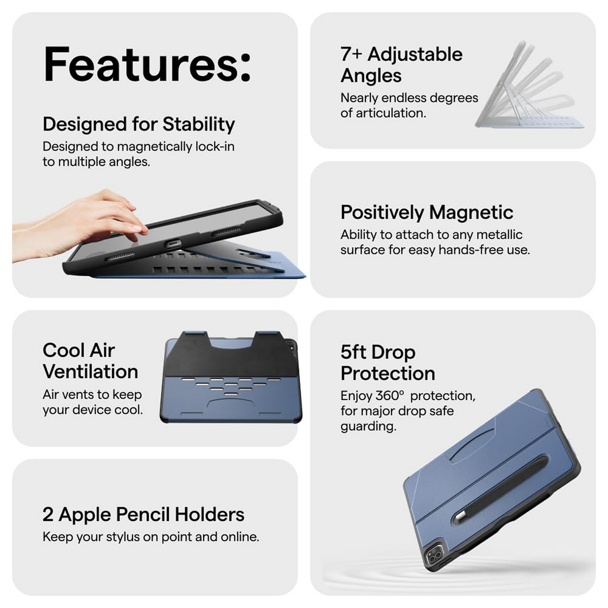 ZUGU Case for iPad Pro 13 inch (M4/M5) 2024/2025