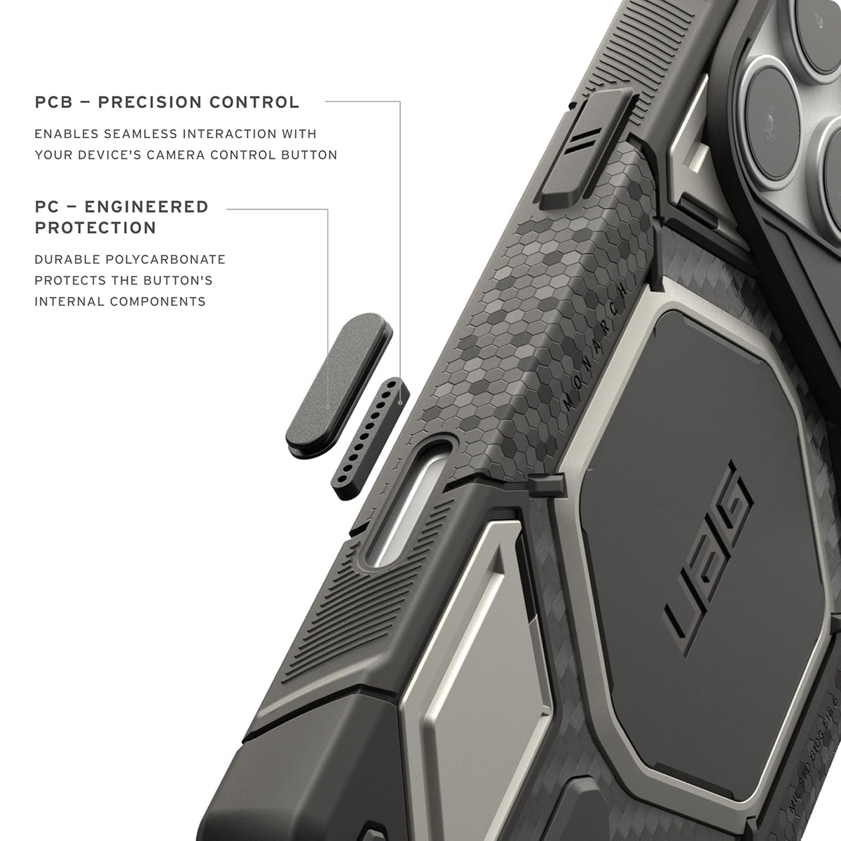 UAG Urban Armor Gear Monarch Pro for iPhone 18 Pro Max Case/iPhone 17 Pro Max Case
