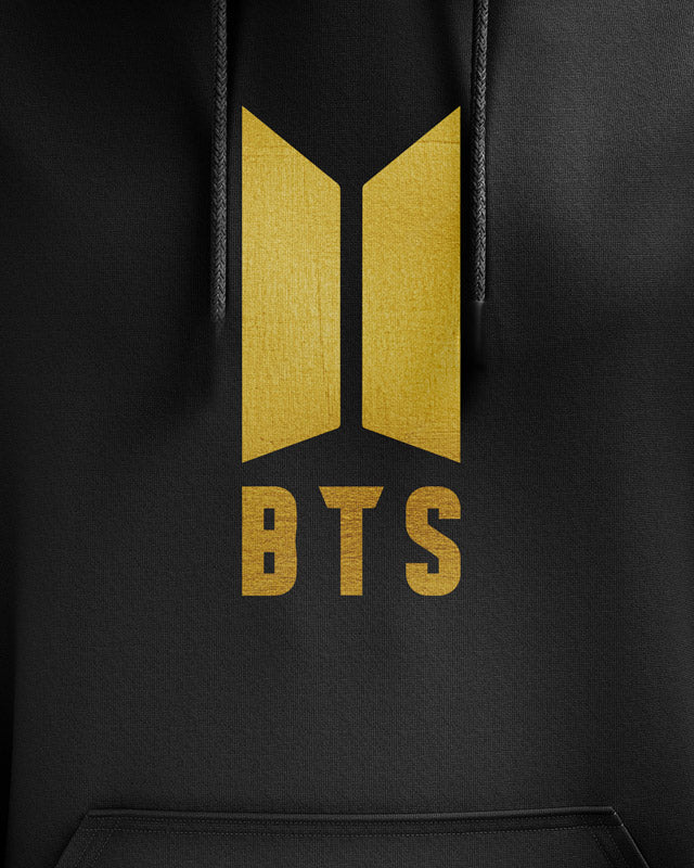 BTS Gold Foil Logo All Season Hoodie