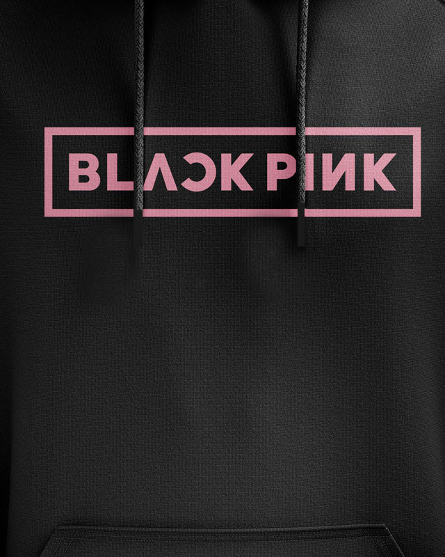 Blackpink Pink Logo All Season Hoodie