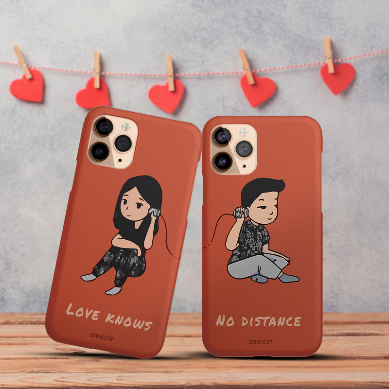Always But Close Couple Hard Case Mobile Phone Cover from coveritup.com